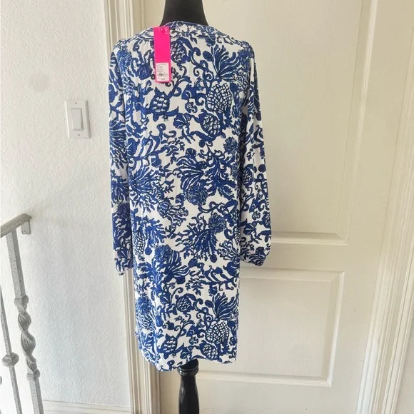 NWT Lilly Pulitzer Sz 6 Olivine Dress, Deeper Coconut Ride with Me - Picture 9 of 12